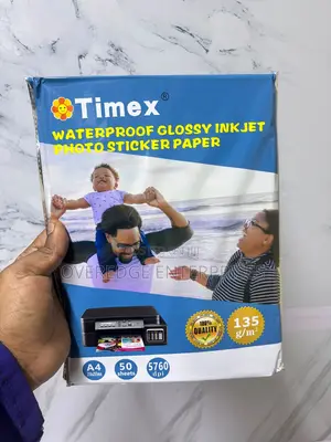 Karatasi ya Picha ya Stika Isiyoingiza Maji