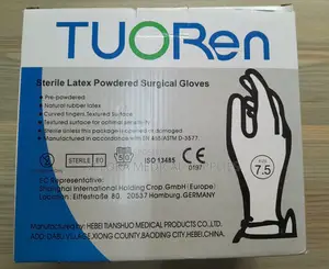 Gloves za Upasuaji za Latex zenye Poda na Zilizotakaswa
