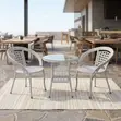 Seti ya Balcony ya Viti 2 - Kahawia - 1