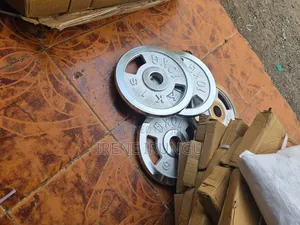 Olympic Chrome Gym Plates - Brand New