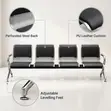 4-Link Waiting Bench with Armrest - 2