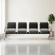 4-Link Waiting Bench with Armrest - 3