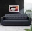 3-Seater Leatherette Reception Sofa - 3