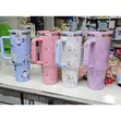 Stanley Floral LED 1.2L Hot & Cold Stainless Steel Tumbler - Nyeupe - 1