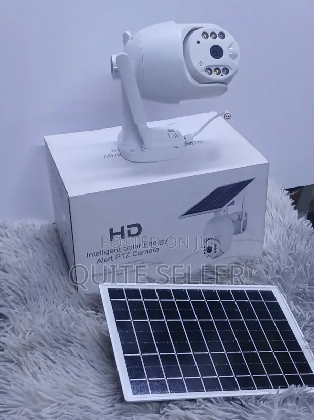 4MP WiFi Solar Security Camera - UBOX App - 1