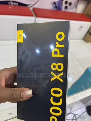 Xiaomi Poco X8 Pro 256GB Mpya Nyeusi