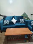 6-Seater Sofa - Turquoise Blue, Brand New - 2