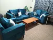 6-Seater Sofa - Turquoise Blue, Brand New - 3