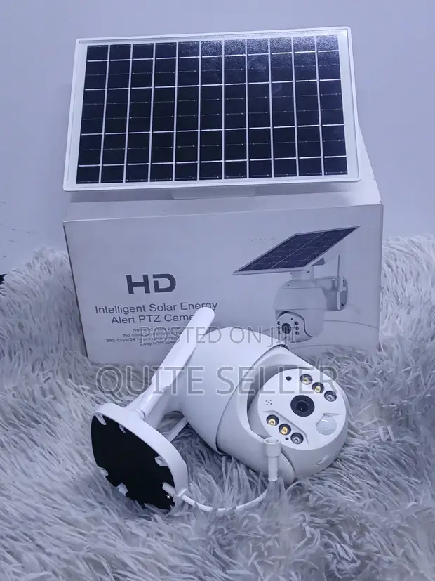UBOX 4MP HD WiFi Outdoor Solar CCTV Camera - 1