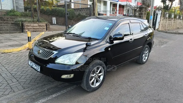 Toyota Harrier 2009 Nyeusi - 1