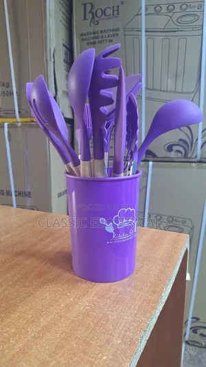12 Pcs Silicone Spoons