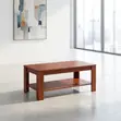 Meza ya Kahawa ya Mahogany 120cm - 1