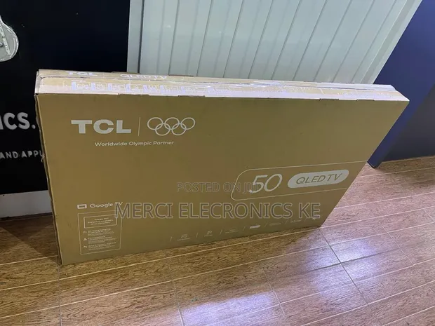 TCL 50 Inch 4K QLED Smart TV with Dolby Atmos & Google TV - 1