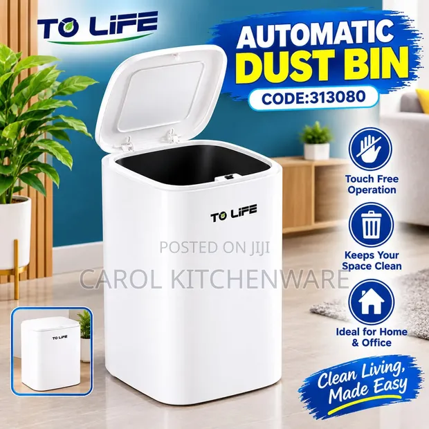 10L Automatic Dust Bin - Brand New - 1