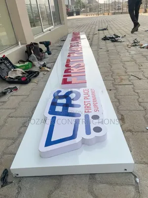 3D Signages kwa Biashara