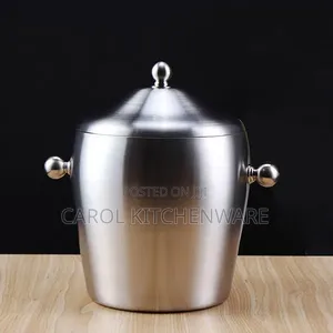 1.5 L Stainless Steel Ice Bucket with Lid