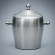 1.5 L Stainless Steel Ice Bucket with Lid - 3