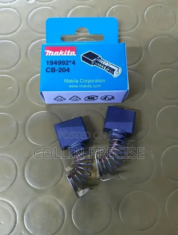 Makita CB-204 Original Carbon Brushes - 1