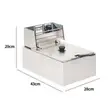 Em Electromate 6L Single Electric Deep Fryer - 2