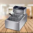 Em Electromate 6L Single Electric Deep Fryer - 4