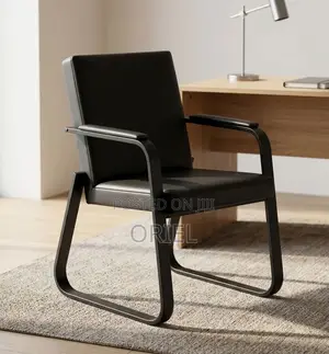 Ofisi Sofa Set ya Viti 5 - Nyeusi ya Kisasa