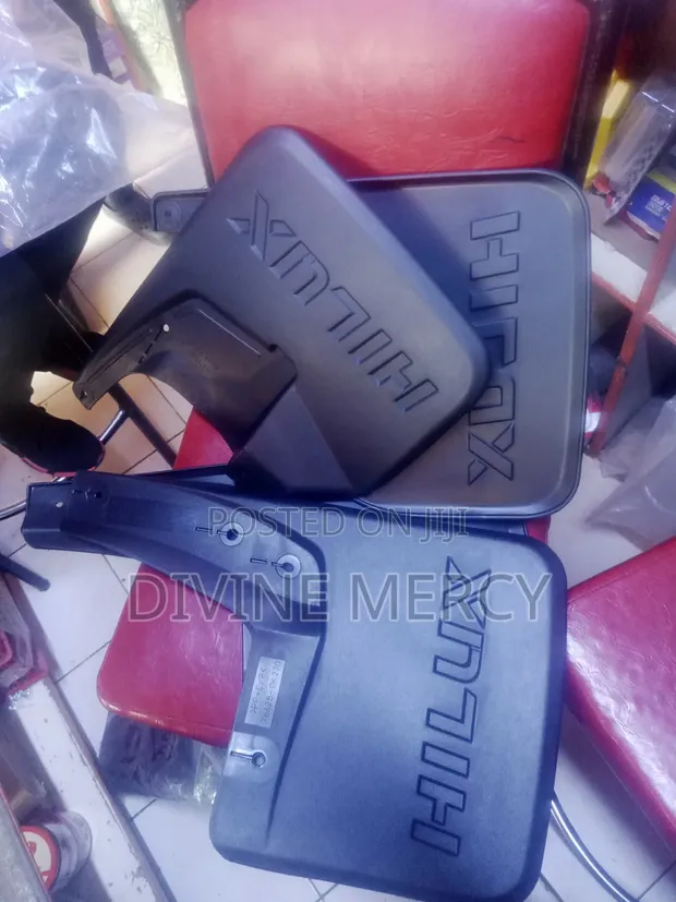 Toyota Hilux Front and Rear Mud Flaps - 1