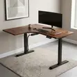 1.4M Curved Electric Desk ya Kuinuka na Kushuka - 2
