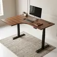 1.4M Curved Electric Desk ya Kuinuka na Kushuka - 3