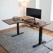 1.4M Curved Electric Desk ya Kuinuka na Kushuka - 4