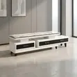 Modern Marble Top TV Stand - 3