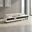 Modern Marble Top TV Stand - 5