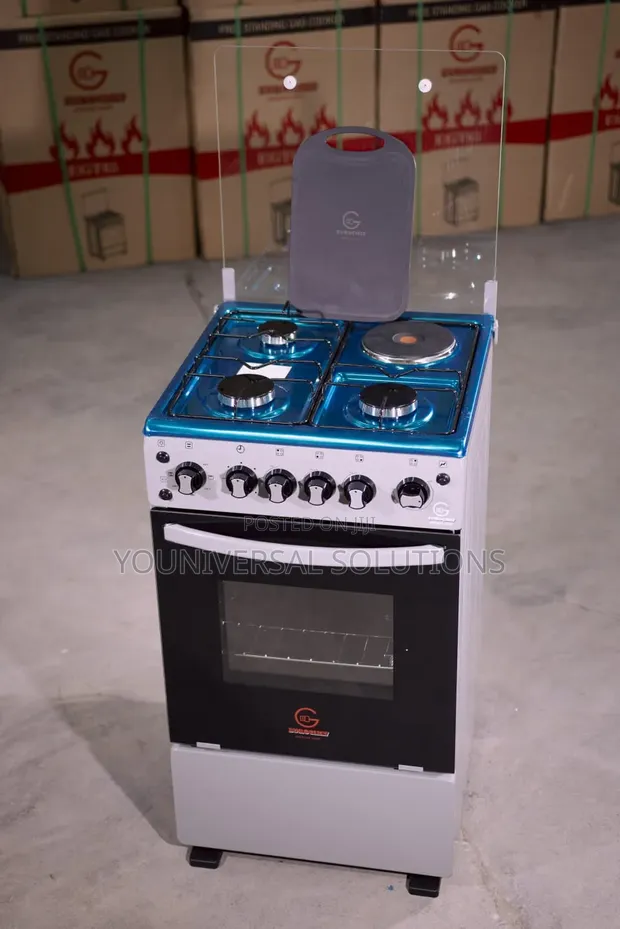 Eurochef 50x55cm 3+1 Gas Cooker - 1