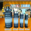 Chupa ya Maji ya Motisha ya 1000ml - 4