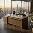 160cm Director's Executive Office Desk - 2