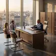 160cm Director's Executive Office Desk - 3