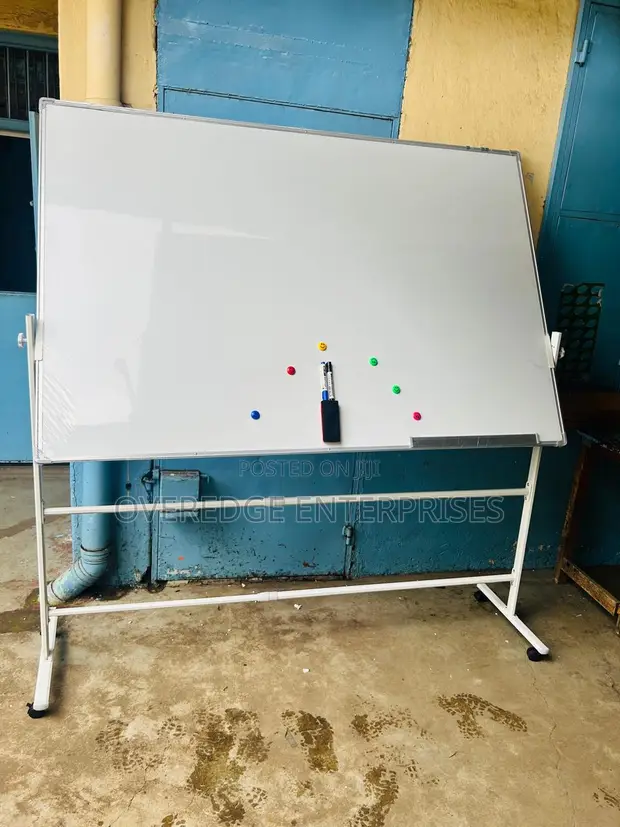 120cm x 180cm Whiteboard with Stand - 1