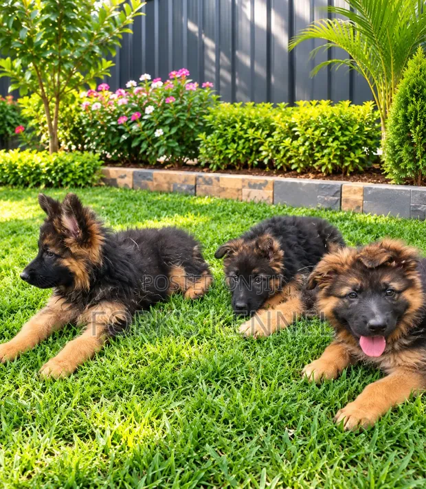 1-3 Month Male Purebred German Shepherd Puppy - 1