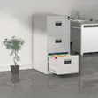 Boss Office Products White Steel Cabinet with Drawers - 2