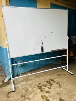 4ft x 3ft Magnetic Dry Erase Board with Stand