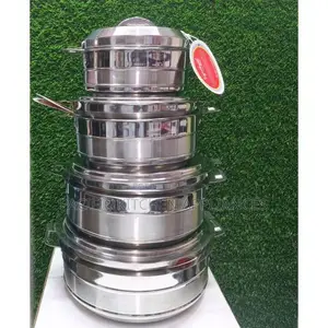 Signature Hotpots 4pcs za Stainless Steel - Silver