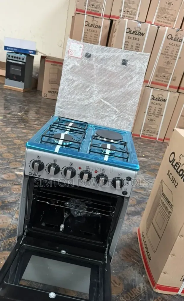Olelon SC.5312 50x55cm Jiko la Freestanding la Hybrid - 1