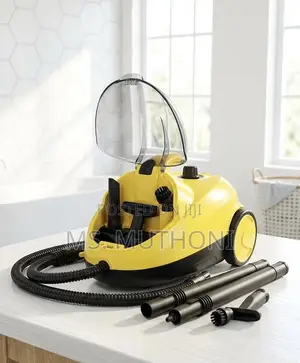 2000W Multi-Functional High-Pressure Steam Cleaner with Wheels