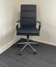 Generic High Back Leather Desk Chair - 2