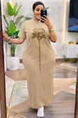 Free Size Cotton Shirt Dress - 1