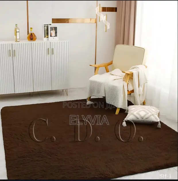 Ultra-Soft Plush Shag Area Rug (7x8 Feet) - 1
