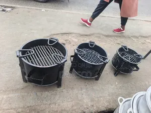 Heavy-Duty Charcoal Grill Jiko