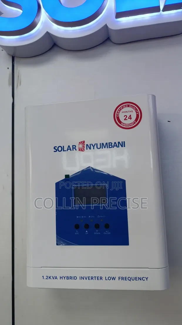 Solar Nyumbani 1.2Kva Hybrid Low Frequency Inverter - 1