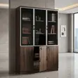Kabati la Ofisi ya Nyumbani la Milango 3 - Kahawia - 2