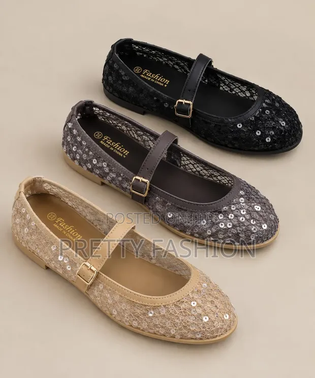 Fashion Mesh Ballerina Shoes 37-42 - 1