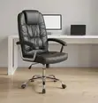 Kiti cha Ofisi cha Ergonomic cha Faux Leather chenye Mzunguko - 2